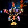 Portavasos luminoso de estrella de cinco puntas Barra KTV Barra transparente Cóctel Champaña Vino Juego de lucha Fiesta Suministros luminosos de entretenimiento