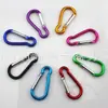 Tipo de calabaza No. 5 Hebilla Colgante Hebilla de Equipaje Gancho de Resorte Hebilla para Botella de Agua de Escalada Hebilla con Luz LED Mosquetón de Aleación de Aluminio