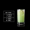 Copo de água de vidro copo de suco doméstico copo de chá espesso resistente ao calor copo de uísque copo de vinho estrangeiro copo reto logo impresso