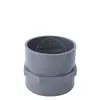 Conector Recto de Rosca Interna de PVC Gris 20 25 32 40 50 63 75