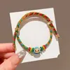 Festival Duuanwu Tao Pulseira de Fio de Cinco Cores Atacado para Bebês, Crianças e Adultos, Pulseira Trançada Feita à Mão, Pulseira do Festival Duuanwu