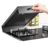 Estante de Almacenamiento para Cocina Placa Cubierta para Estufa de Gas Soporte para Cocina de Inducción Soporte para Estufa Bandeja Soporte para Ollas para Uso Doméstico