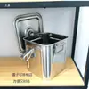 Contenedor para Comida de Perro 20 Tamaño Grande Capacidad Pequeña Cubo Sellado a Prueba de Humedad 20 Jin 30 Contenedor para Comida de Gato Contenedor para Almacenamiento de Comida para Mascotas Caja Cuadrada