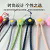 Cordón para Teléfono Móvil Caliente Transfronterizo Colgante Corto de Silicona para Llaves Colgante Pulsera Antiperdida Correa de Muñeca de Cuerda Pequeña Flor