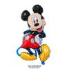 Globo de aluminio de Mickey Mouse, nuevo, genuino y autorizado, para decoración de fondo de fiesta de cumpleaños