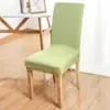 Suministro Transfronterizo de Fundas para Sillas Sin Brazos para Hogar, Restaurante, Banquete, Oficina, Fundas para Sillas Jacquard de Lujo Ligero