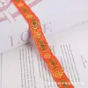 Fita Jacquard de Poliéster Estilo Étnico Trevo de Quatro Folhas em Estoque para Roupas, Cortinas e Acessórios de Decoração Artesanal
