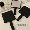 Espejo de Mano Simple para Maquillaje para Uso en Dormitorio, una Herramienta Pequeña de Maquillaje, Espejo Portátil Cuadrado Mini Estilo Coreano Estilo Ins