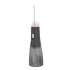 X7-A Branco Limpador Elétrico Doméstico de Dentes Portátil Irrigador Bucal de Limpeza Personalizado Enxaguador Elétrico de Dentes de Longa Duração