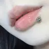 Unha de lábio pata de urso rosca interna unha osso da orelha fofa unha de orelha atacado transfronteiriço popular joias de piercing corporal europeias e americanas