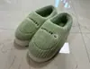 2025 Nuevos Zapatos de Algodón para Mujer Pantuflas de Otoño Invierno Antideslizantes Calientes para el Hogar Forradas de Felpa Zapatillas de Algodón para Exteriores para Hombre Envío Gratis