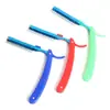 10 Piezas de Cuchillas para Recortar Cejas, Rastreador de Cejas, Material de Acero al Carbono, Herramientas Seguras para Maquilladores, Herramientas de Belleza para Recortar Cejas al por Mayor