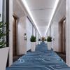 Alfombra Estampada para Pasillo de Hotel, Corredor, Escaleras, Salón de Banquetes, Salón de Belleza, Retardante de Llama, Alfombra de Piso Completo, Instalación Puerta a Puerta