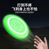 Disco Volador Suave Luminoso de Seguridad Infantil Lanzado a Mano de Espuma Platillo Volador Luminoso Deportes al Aire Libre Juguete para Exteriores para Niños