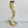Extensiones de Cabello Rizado de Una Pieza Sin Costuras con Degradado de Color Peluca de Cabello Largo Rizado de Fibra Química de Una Pieza Color Comercio Exterior Transfronterizo