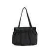 2026 Nova Bolsa de Ombro Único Estilo Coreano Feminina Grande Capacidade Chique Plissada Bolsa de Axila Fashionável Alta Aparência Bolsa de Mão para o Trabalho