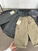 Pantalones Cargo Vintage de Bolsillos Múltiples Estilo Americano para Niños y Niñas, Pantalones de Skate Rectos Retro Tendencia Otoño 2026