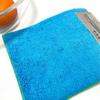 Toalla Bicolor Verde y Azul Doble Cara de Vellón Coral Absorción Fuerte de Agua Engrosada Lavado de Autos Mascotas Catties Toalla para Limpiar Autos Trapo para Autos Venta al por Mayor