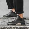 Botas de Lluvia de Caña Corta de Moda Transfronterizas para Hombre Todo Partido Ropa Exterior Zapatos de Agua para Pareja Antideslizantes Zapatos de Goma para Cocina Impermeables Zapatos para Lavar el Coche Mujer