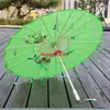 Sombrilla de Borla de Seda Transparente, Sombrilla para Baile de Pueblo Pequeño, Sombrilla para Disfraz Antiguo, Sombrilla de la Dinastía Han, Sombrilla de Olas Estilo Antiguo, Fotografía de Pasarela con Cheongsam