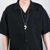 Cadena de suéter de moda japonesa y coreana, cara blanca, zorro, colgante de gota de aceite, elegante, versátil, estilo Chanel, collar para mujer, cadena que no se decolora