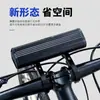 Versión Horizontal Transfronteriza 2600 Lúmenes Altos Faros de Aleación de Aluminio Gran Capacidad Batería de Larga Duración Carga USB Luz Brillante Faro para Ciclismo