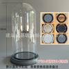 Cubierta de vidrio Yongshenghua adornos de escritorio hechos a mano cubierta antipolvo Lego caja de exhibición transparente base anticaídas de EVA