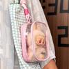 Bolsa Transparente Estilo Japonés Bolsa Colgante de Almacenamiento Bolsa a Prueba de Polvo para Muñecas Funda Protectora Bolsa de Almacenamiento para Juguetes de Moda