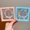 Pulseras para Niños, Pulseras de Cristal para Niñas, Pulseras para Niñas, Pulseras de Perlas, Juguetes de Piedras Preciosas de Alta Gama, Regalos para el Día del Niño