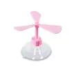 Casco de Motocicleta Eléctrica Ventosa Casco Sombrero de Libélula de Bambú Hélice Linda Casco para Llevar Ventilador Decorativo