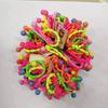 Diadema para niños con banda de goma de frijol rojo, tienda de 2 yuanes, accesorios para el cabello simples, tocado, banda para el cabello para niños, banda de goma para bebés que no daña