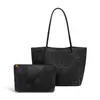 Bolso Tote de Mano Tejido a Mano para Mujer de Gran Capacidad de Alta Gama para Otoño e Invierno, Bolso Simple y Versátil de Hombro Único para Debajo del Brazo para Suegra