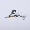 Novo Aço de Tungstênio Drop Composto Lantejoula Giratória Spinning Longo Alcance Isca de Lantejoula Gancho Triplo Prato de Ferro Isca Venda por Atacado