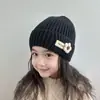 Gorro de Invierno para Bebé, Lindo y Cálido para Bebés Pequeños, Gorro de Punto con Antenas para Otoño e Invierno, Gorro de Lana Engrosado para Niños y Niñas