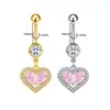 Gabe Moda Transfronteriza Europea y Americana Estilo de Chica Trendy Diseño de Animal con Forma de Corazón Piercing para Ombligo Joyería