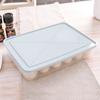 Caja de Huevos Compartimento de Almacenamiento para Refrigerador Apilable de Múltiples Capas Soporte de Plástico para Huevos para el Hogar Caja de Almacenamiento
