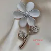 Broche de Alta Gama de Alta Gama Ojo de Gato Rosa Cisne Libélula Corsage Alfiler para Ropa Accesorios Venta al por Mayor