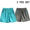 Amazon comércio exterior transfronteiriço masculino novo verão ao ar livre casual cintura elástica secagem rápida respirável shorts