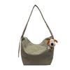 Bolsa de Lona para Mujer 2026 Nueva Otoño e Invierno Commuter Cruzada Gran Capacidad Hombro Único Suave Casual Bolsa para Mujer