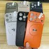 Transfórmate en 18Promax en Segundos con la Ventana de Pantalla Grande, Adecuado para Funda de Teléfono Apple 17, Nueva Funda Magnética para iPhone 15Pro 1413