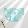 Ropa interior Youtao popular sexy de encaje jacquard Calzones de mujer de cintura media sin costuras simples sexys transparentes