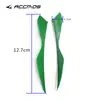 Arquería Compuesta Plumas de Flecha Tradicional Plumas de Pavo 5 pulgadas Forma de Escudo Plumas Reales Plumas de Elfo Venta al por Mayor en Stock