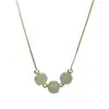 Joyería Simple de Moda Estilo Elegante Retro de Gama Alta Súper Hada Diseño de Nicho Collar Sansheng III de Gama Alta