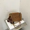 Bolsa de corrente de alta qualidade com padrão de diamante, nova bolsa tote estilosa e elegante para mulheres, grande capacidade, bolsa de ombro, bolsa transversal, moderna