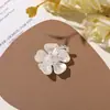Nuevos parches de flor central de flor de cristal nacarado estilo chino, aretes de estilo suave para DIY, accesorios para el cabello, decoraciones para zapatos, accesorios para la ropa