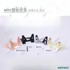 Etiqueta de Precio de Pan Clip para Etiqueta de Postre Horneado Clip de Precio de Producto Básico Clip Publicitario Pop Tarjeta Metálica de Exhibición de Menú