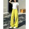 Pantalones Elásticos Transpirables de Secado Rápido, Protección Solar, Holgados, para Deporte al Aire Libre y Uso Casual, de Otoño, Delgados, para Parejas, Color Dopamina