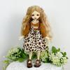 Abrigo para muñeca BJD de 6 puntos, vestido para muñeca de 30 cm, pantalón recto acampanado, vestido para muñeca fantasma.