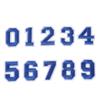 Nuevas 10 piezas de stickers de tela digitales a color con logo de bordado computarizado para ropa, sombrero, decoración, stickers de tela digitales al por mayor