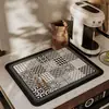 Alfombrilla Drenaje Cocina Estilo Wabi-Sabi Barro Diatomeas Resistente al Desgaste Absorbente Alfombrilla Escritorio Mesa de Café Anti-Quemaduras Aislamiento Alfombrilla Envío Directo